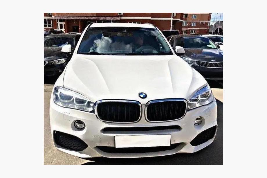 BMW X6 F16 2014–2019 M-Look nieru restes (spīdīgi melnas ar hroma apmali) Image