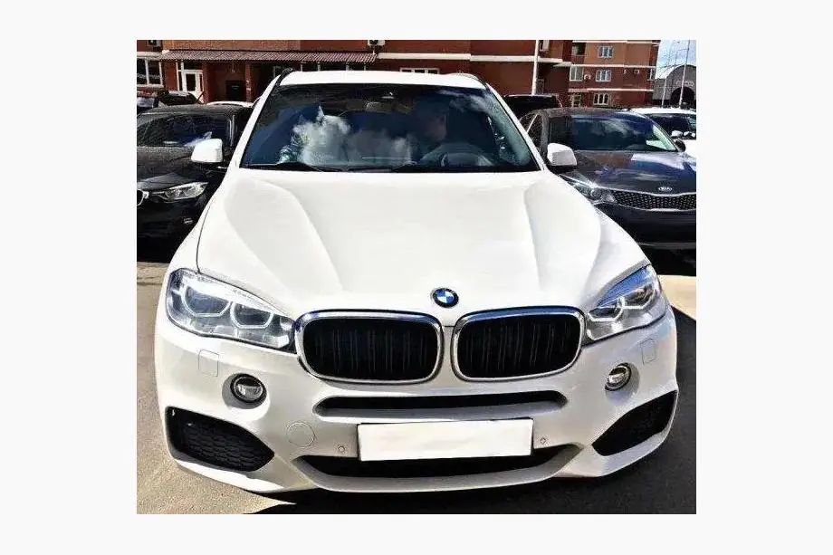 BMW X5 F15 2013–2018 M-Look nieru restes (spīdīgi melnas ar hroma apmali) Foto 5