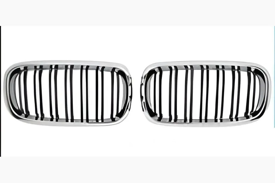 BMW X5 F15 2013–2018 M-Look nieru restes (spīdīgi melnas ar hroma apmali) Foto 2
