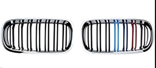 BMW X5 F15 2013–2018 Nieru restes M-Look (M-Color ar hromētu apmali) foto 2