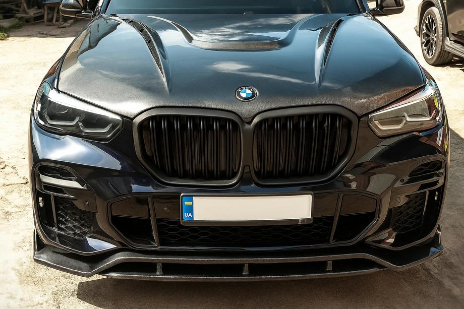 BMW X5 G05 2019–2026 Nieru restes M-Look (2019-2022, matēti melnas) Image