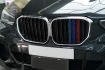 BMW X5 G05 2019–2026 Nieru restes M-Look (2019-2022, M-Color ar hromētu apmali) foto 1