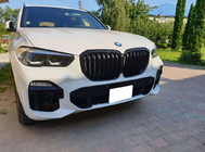 BMW X5 G05 2019–2026 Nieru restes 1 Bar (2019-2022, spīdīgi melna) foto 1