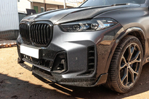 BMW X5 G05 2019–2026 Nieru režģis 1 Bar (2023+, spīdīgi melns) foto 3