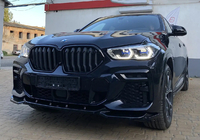 BMW X6 G06 2019–2027 Nieru restes 1 Bar (2019-2022, spīdīgi melna) foto 8