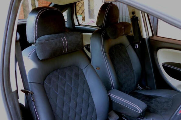 Alkantara vai dabīgā āda: kas labāk auto salonam? Foto 1