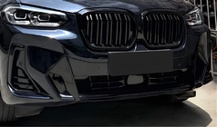 BMW X3 G01 2018– M-Look nieru reste (G08i, spīdīgi melna) foto 4