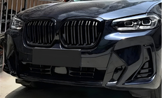 BMW X3 G01 2018– M-Look nieru reste (G08i, spīdīgi melna) foto 3