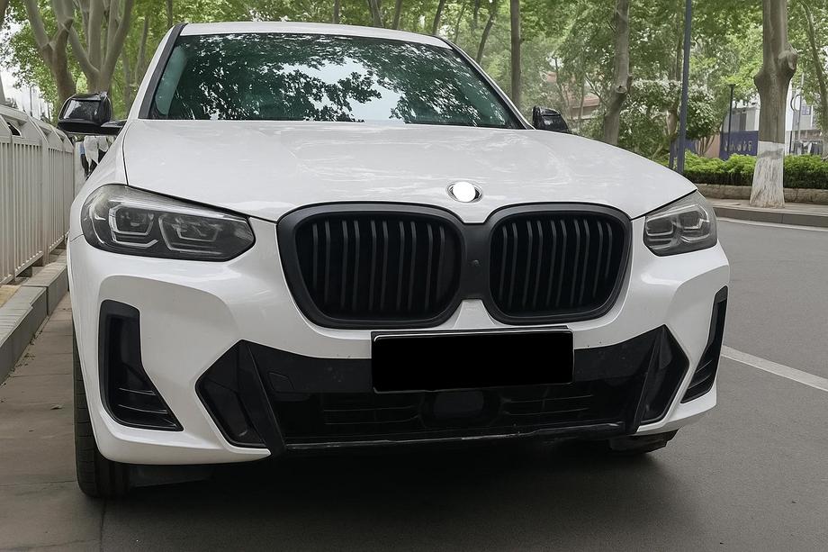 BMW X3 G01 2018– M stila nieru reste (G08i, matēti melna) Image