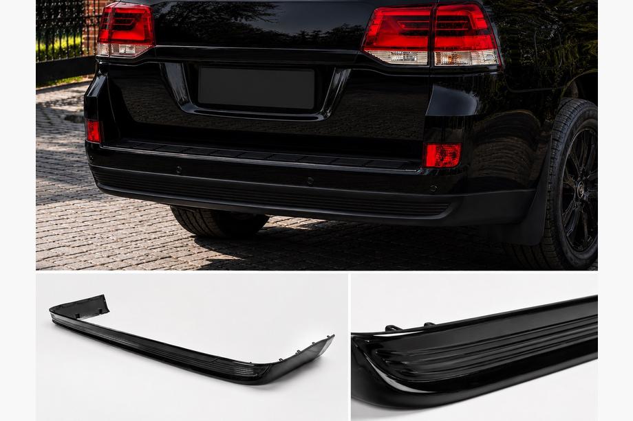 Toyota Land Cruiser 200 2007–2021 Aizmugurējā difuzora uzlika bez hroma 2016-2021 (Executive 2019/2021) Balta krāsa Image