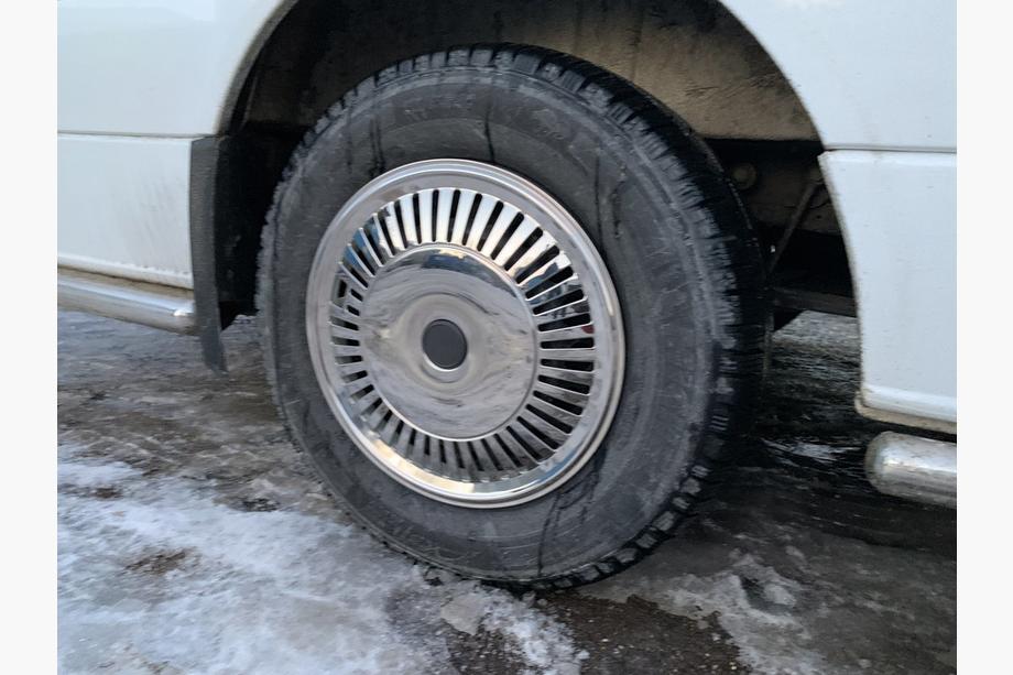 Mercedes Sprinter W906 2006–2018 Nerūsējošā tērauda disku uzlikas "Зірка" (1-катковий, 4 gab.) Foto 5