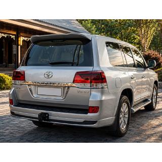 Aizmugurējā difuzora uzlika bez hroma 2016-2021 (Executive 2019/2021, vilkšanas āķim) Toyota Land Cruiser 200 2007–2021 foto 2