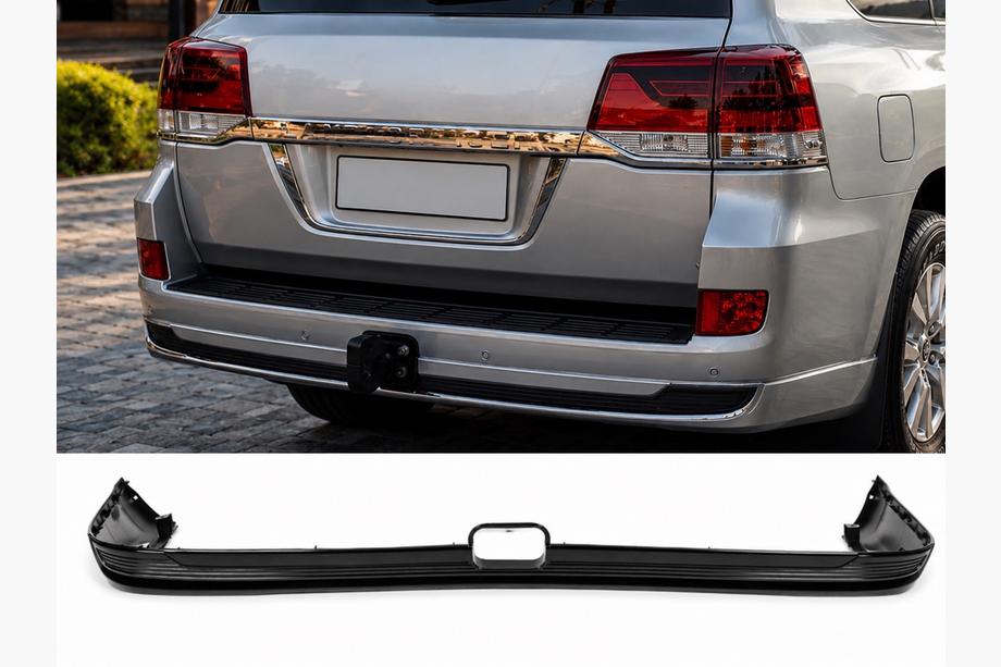 Toyota Land Cruiser 200 2007–2021 Aizmugurējā difuzora uzlika bez hroma 2016-2021 (Executive 2019/2021, vilkšanas āķim) Image