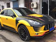 Porsche Macan 2014–2024 Virsbūves komplekts Carbon FullSet foto 1