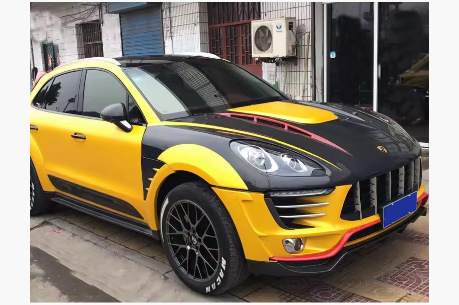 Porsche Macan 2014–2024 Virsbūves komplekts Carbon FullSet Image
