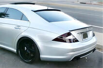 Mercedes CLS C219 2004–2010 DPT spoileris (spīdīgi melns) foto 1