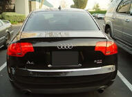 Audi A4 B7 2004–2008 DPT spoileris (spīdīgi melns) foto 1