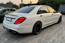 Mercedes S-class W222 2013–2022 Aizmugurējais difuzors BRB (krāsošanai, 2018+) foto 1