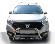 Dacia Dokker 2013–2022 Bullbar WT003 (nerūsējošais tērauds) foto 1