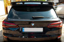 BMW X5 G05 2019–2026 Apakšējais spoileris V1 (dabīgais karbons) foto 8