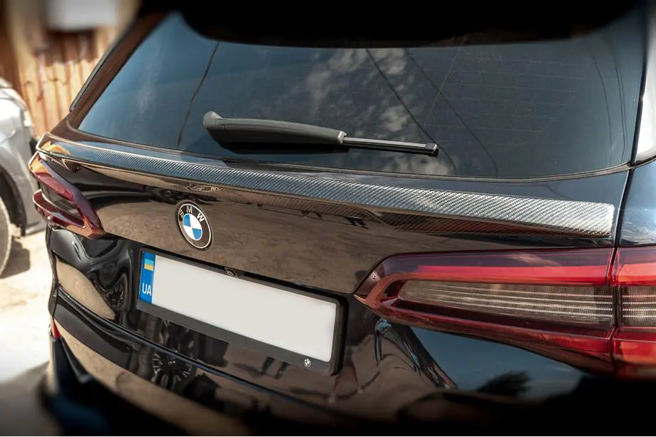BMW X5 G05 2019–2026 Apakšējais spoileris V1 (dabīgais karbons) Image