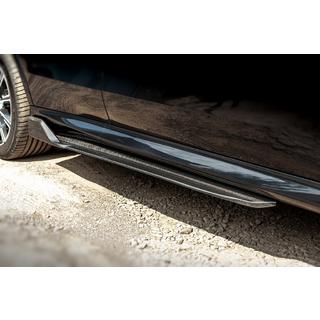 Sliekšņu uzlikas Carbon V3 (dabīgais karbons) BMW X5 G05 2019–2026 foto 1