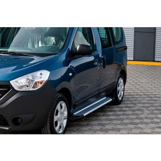 Sānu pakāpieni X5 tipa (2 gab., alumīnijs) Dacia Dokker 2013–2022 foto 1