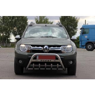Kengurins ar uzrakstu WT004 (nerūsējošais tērauds) Renault Duster 2008–2017 foto 3