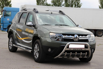 Dacia Duster 2008–2018 Kengurins ar uzrakstu WT004 (nerūsējošais tērauds) foto 2