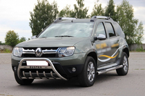 Dacia Duster 2008–2018 Kengurins ar uzrakstu WT004 (nerūsējošais tērauds) foto 1