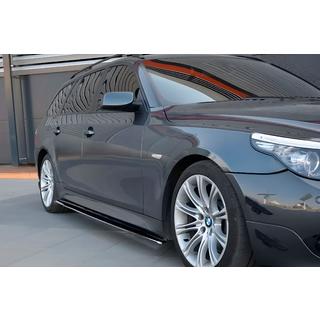 DPT sānu sliekšņi (spīdīgi melni) BMW 5. sērija E60/E61 2003–2010 foto 1