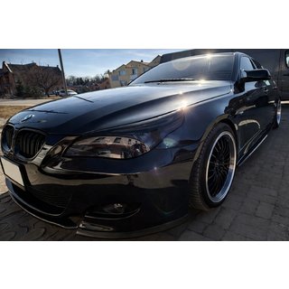 DPT sānu sliekšņi (spīdīgi melni) BMW 5. sērija E60/E61 2003–2010 foto 3