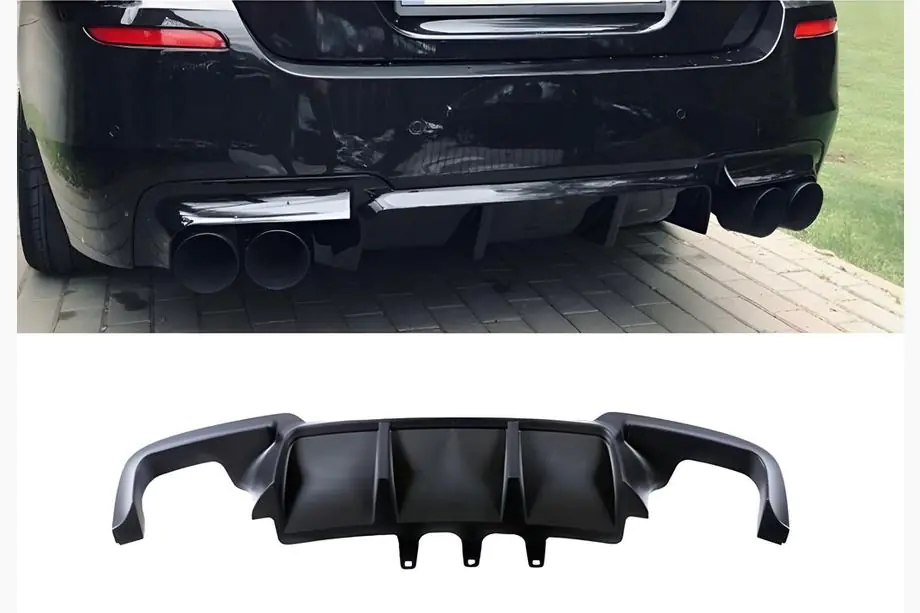 BMW 5. sērija F10/F11 2010–2016 Aizmugurējais difuzors DPT V-3 (M-Performance) Image