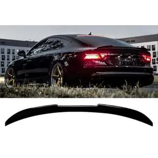 Spoileris DPT V2 (Sedans, melns spīdīgs)