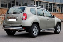 Dacia Duster 2008–2018 Sānu sliekšņu caurules ar ieliktņiem (2 gab., nerūsējošais tērauds) foto 4