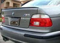 BMW 5. sērija E39 1996–2003 DPT M5 stila spoilers (melns spīdīgs) foto 1