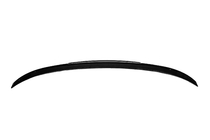 BMW 3. sērija E90/E91 2005–2011 PSM stila spoilers (E90, spīdīgi melns) foto 4