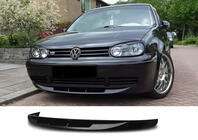 Volkswagen Golf 4 1997–2006 Priekšējais lipa spoileris DPT (matēti melns) foto 1