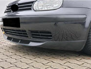 Volkswagen Golf 4 1997–2006 Priekšējais lipa spoileris DPT (matēti melns) foto 3