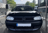 Volkswagen Golf 4 1997–2006 Priekšējais lipa spoileris DPT (matēti melns) foto 5