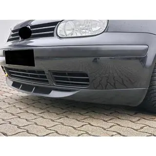 Priekšējais lipa spoileris DPT (matēti melns) foto 3