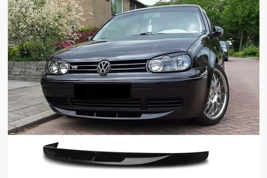 Volkswagen Golf 4 1997–2006 Priekšējais lipa spoileris DPT (matēti melns) Image