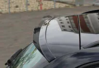 BMW 3. sērija E90/E91 2005–2011 Spoileris DPT (SW, melns spīdīgs) foto 2