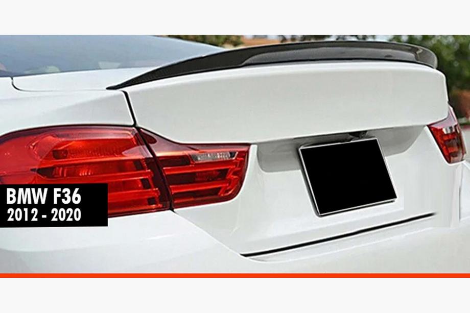 BMW 4 sērija F32/F33/F36 2012–2020 MP-Style spoileris (F36, spīdīgi melns) Image