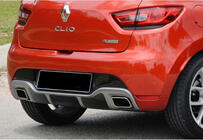 Renault Clio IV 2012–2019 DPT aizmugurējais difuzors (RS, krāsošanai) foto 3