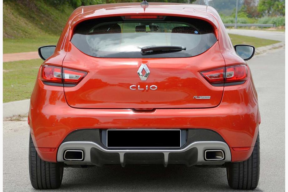 Renault Clio IV 2012–2019 DPT aizmugurējais difuzors (RS, krāsošanai) Image