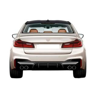 DPT aizmugurējais difuzors (M-Sport/M5 F90, spīdīgi melns) BMW 5. sērija G30/G31 2017–2023 foto 1