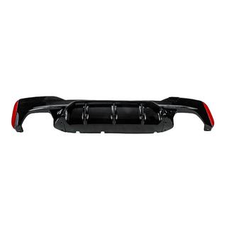 DPT aizmugurējais difuzors (M-Sport/M5 F90, spīdīgi melns) BMW 5. sērija G30/G31 2017–2023 foto 3