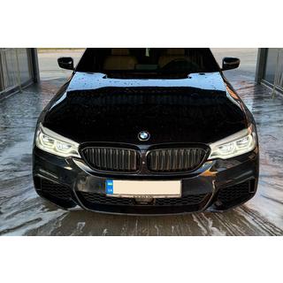 Priekšējā bampera lūpa DPT Lip V2 (M-Performance 2017-2020, spīdīgi melna) BMW 5. sērija G30/G31 2017–2023 foto 2
