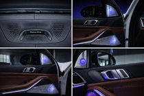 BMW X5 G05 2019–2026 Dekoratīvo paneļu uzliku komplekts ar apgaismojumu Bowers&Wilkins foto 1